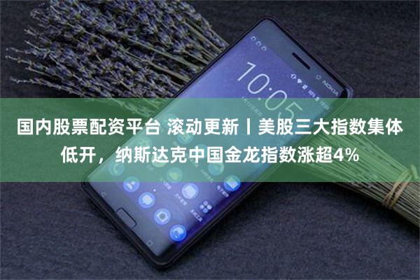 国内股票配资平台 滚动更新丨美股三大指数集体低开，纳斯达克中国金龙指数涨超4%