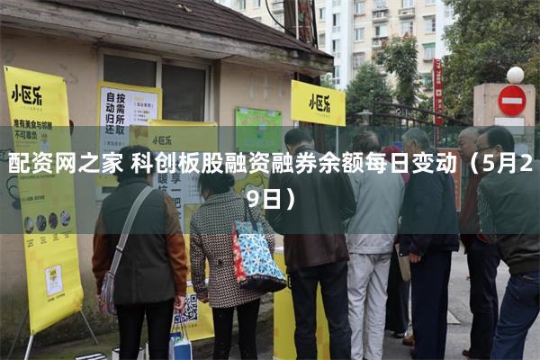 配资网之家 科创板股融资融券余额每日变动（5月29日）