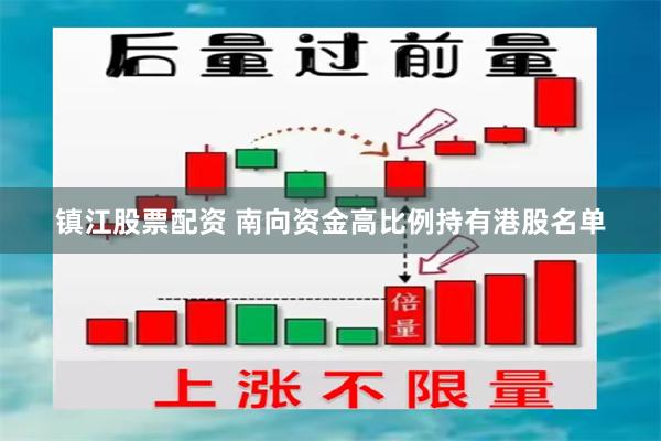 镇江股票配资 南向资金高比例持有港股名单