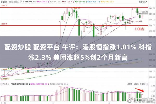 配资炒股 配资平台 午评：港股恒指涨1.01% 科指涨2.3% 美团涨超5%创2个月新高