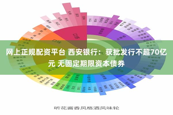 网上正规配资平台 西安银行：获批发行不超70亿元 无固定期限资本债券
