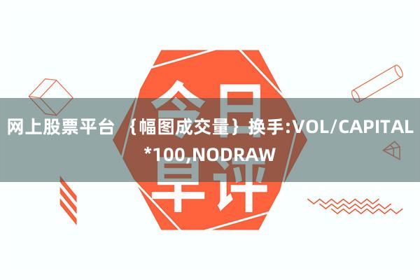 网上股票平台 ｛幅图成交量｝换手:VOL/CAPITAL*100,NODRAW